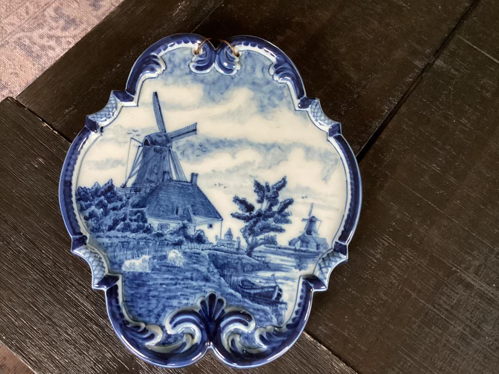 Tichelaar Makkum plaquette, Antiek en Kunst, Antiek | Wandborden en Tegels, Ophalen of Verzenden