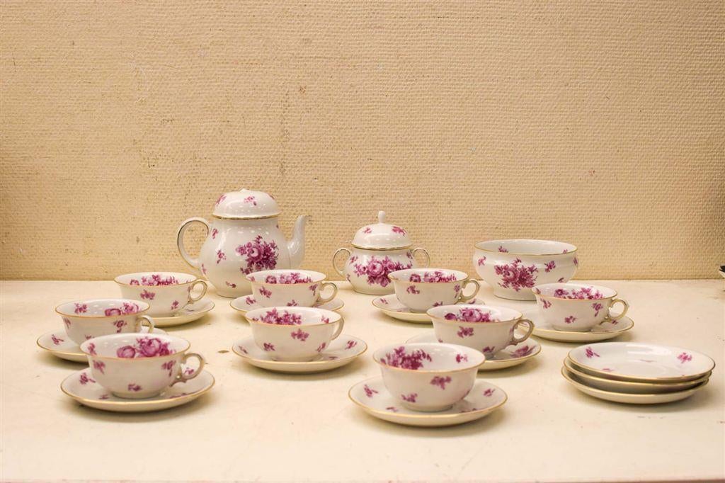 29 delig Thomas Bavaria porseleinen thee servies 44689