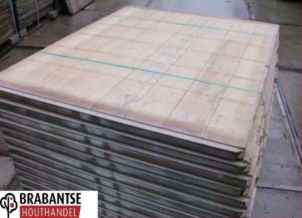 Steenschotten lariks | grenen | vlonder tuin, Nieuw, 10 m² of meer, 10 tot 30 cm, Hout