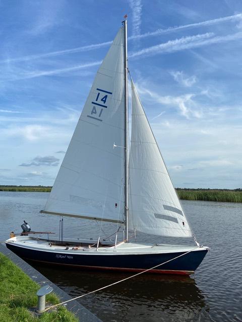 Randmeer, Watersport en Boten, Open zeilboten, Gebruikt, Randmeer, 6 meter of meer, Polyester, Buitenboordmotor, Benzine, Verzenden