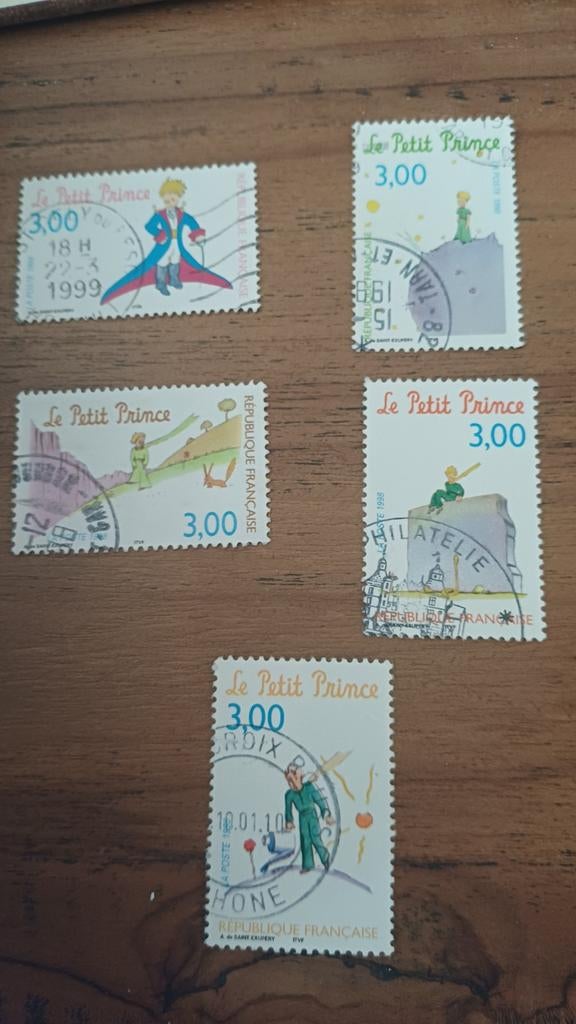 Frankrijk,  1998, Le Petit Prince, Ophalen of Verzenden, Gestempeld