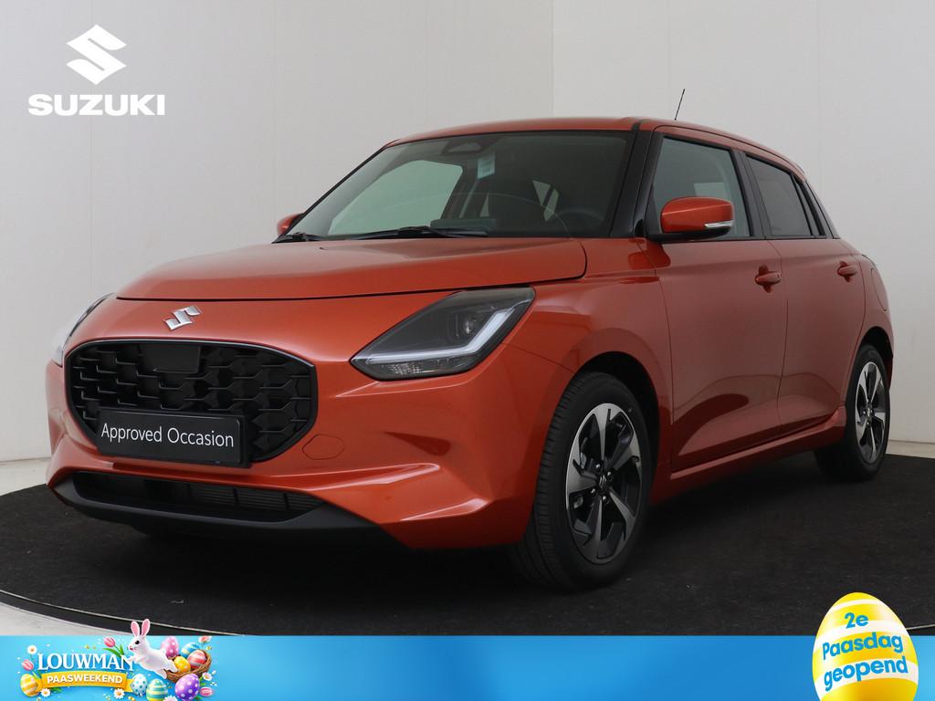 Suzuki Swift 1.2 Style Smart Hybrid | Climate Control | 16", Auto's, Suzuki, Voorwielaandrijving, 12 maanden, Stof, Zwart