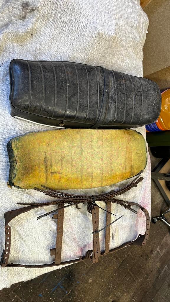 Twee buddyseats Kreidler, Fietsen en Brommers, Ophalen, Gebruikt, Zadel