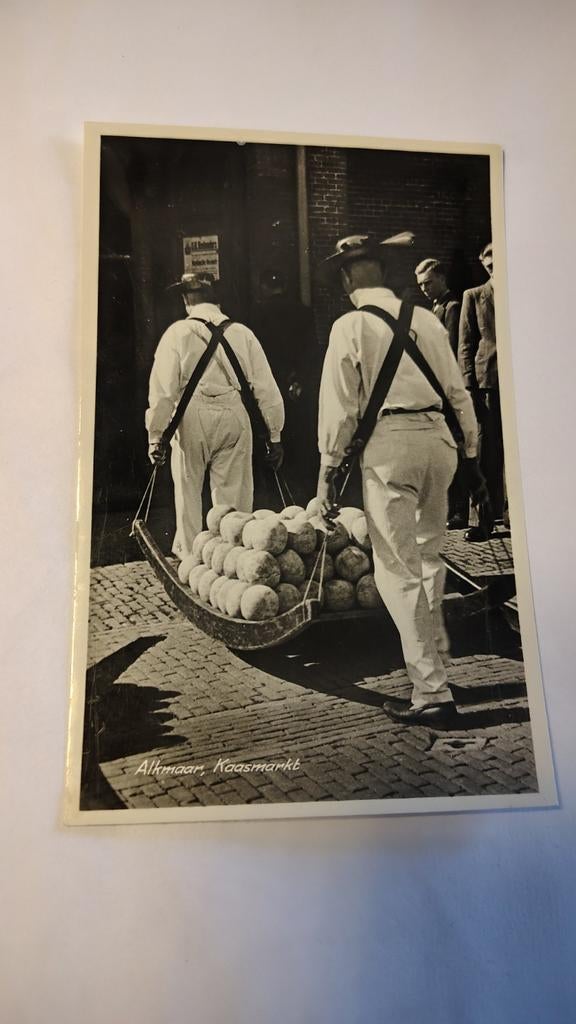 Alkmaar Kaasmarkt, Verzamelen, Ansichtkaarten | Nederland, Ophalen of Verzenden