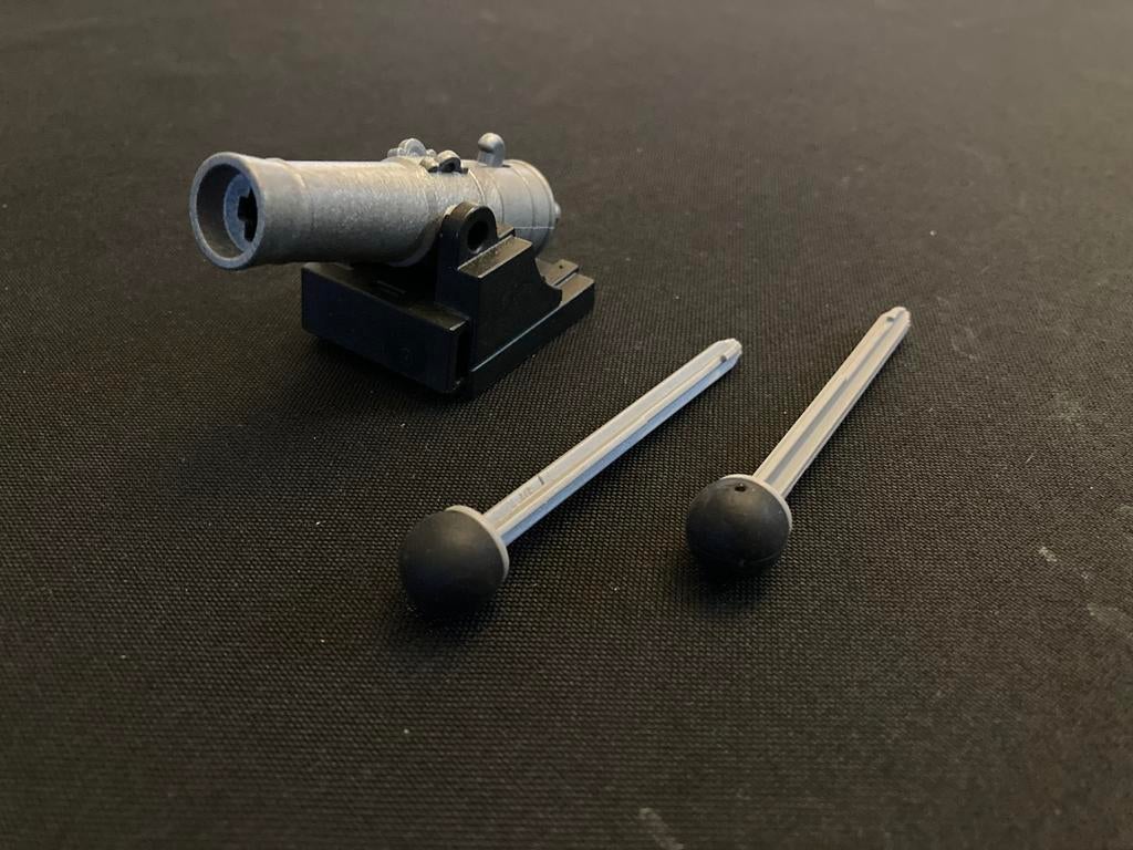Playmobil kanon met pijlen., Ophalen of Verzenden, Zo goed als nieuw