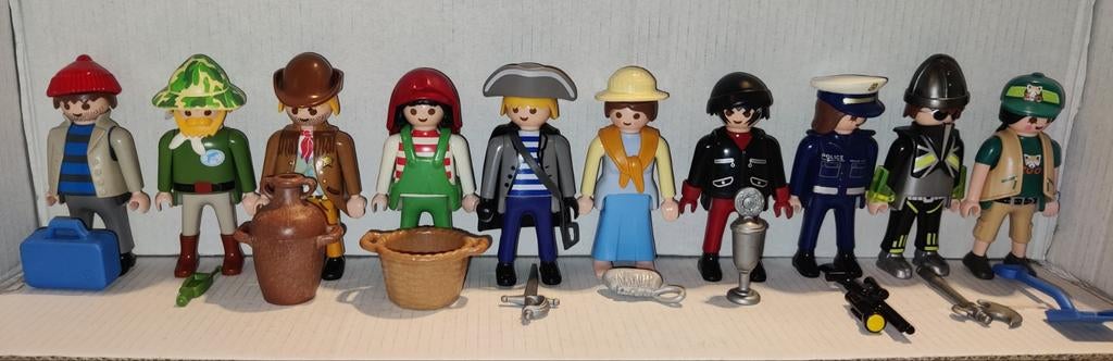 ☀️🌈✨ Playmobil poppetjes & accessoires 10 stuks, Ophalen of Verzenden