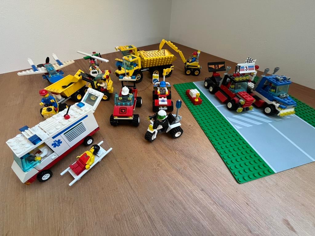LEGO 1821 6324 6512 6515 6518 6525 6535 6536 6581 6649 6666, Ophalen, Gebruikt, Complete set, Lego