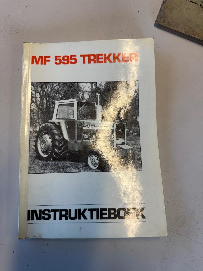 Instrucktie boekje mf 595, Boeken, Ophalen of Verzenden, Zo goed als nieuw, Catalogus