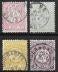NEDERLAND | 1876 | NVPH 30-33 | Gestempeld, Postzegels en Munten, Postzegels | Nederland, Verzenden, T/m 1940, Gestempeld