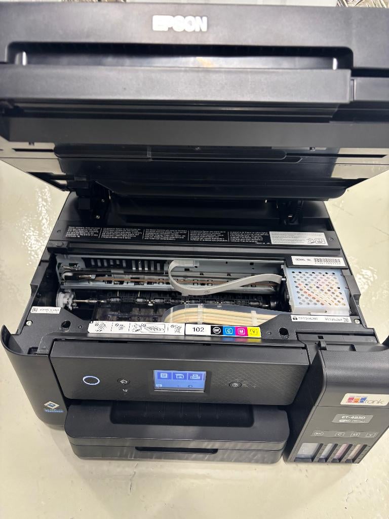Epson EcoTank ET-4850 Printer – Navulbaar | 4224 prints, Computers en Software, Printers, Epson, Zo goed als nieuw, Epson, Scannen