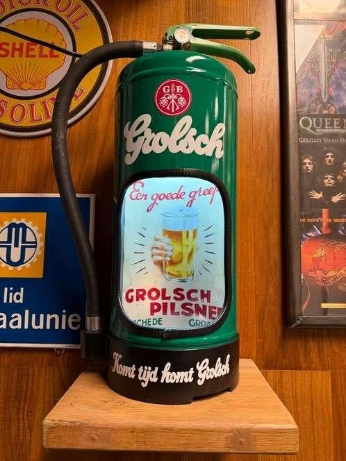 Grolsch bier decoratieve brandblusser, mancave, Ophalen of Verzenden, Nieuw, Minder dan 50 cm
