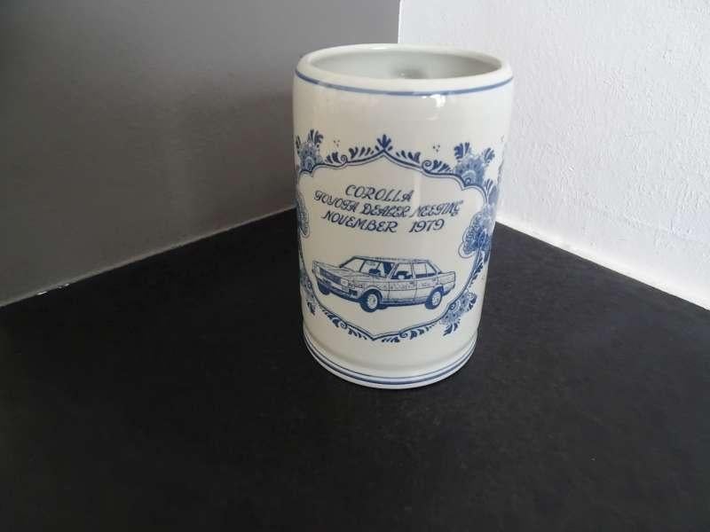 Toyota Corolla - Dealer Meeting Bier Beker - November 1979, Verzenden, Gebruikt, Auto's