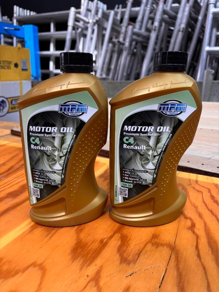 5W30 C4 Renault MPM motorolie 2 liter, Ophalen