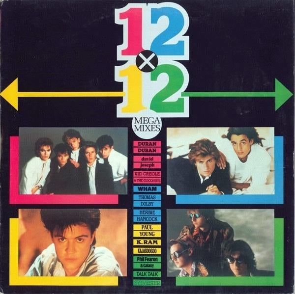 12x12 (Mega Mixes) Duran Duran, Wham, Thomas Dolby, etc., Ophalen of Verzenden, 1980 tot 2000, Gebruikt, 12 inch