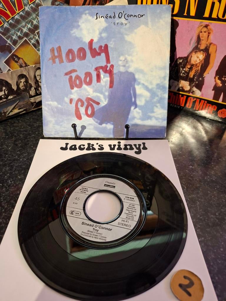 Sinéad O'Connor - Troy (Single)  1990 /2, Cd's en Dvd's, Vinyl | Pop, Gebruikt, Overige formaten, Ophalen of Verzenden