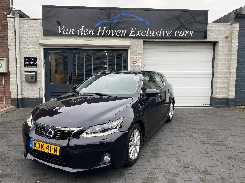 Lexus CT 200H Hybrid Luxury Line Dealer onderhouden rijklaar, Euro 5, Zwart, 4 cilinders, 0 kg