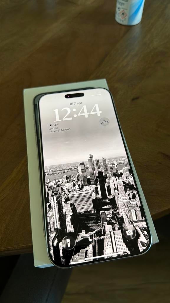 iPhone 16 Pro MAX - 96% batterij - Goede staat!, 256 GB, Wit, IPhone 16 Pro Max, Ophalen of Verzenden