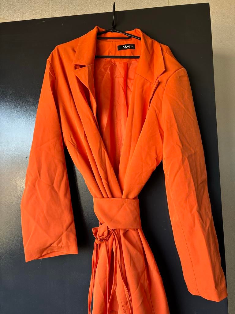Most wanted blazerjurk - XXL, Ophalen, Zo goed als nieuw, Maat 46/48 (XL) of groter, Oranje
