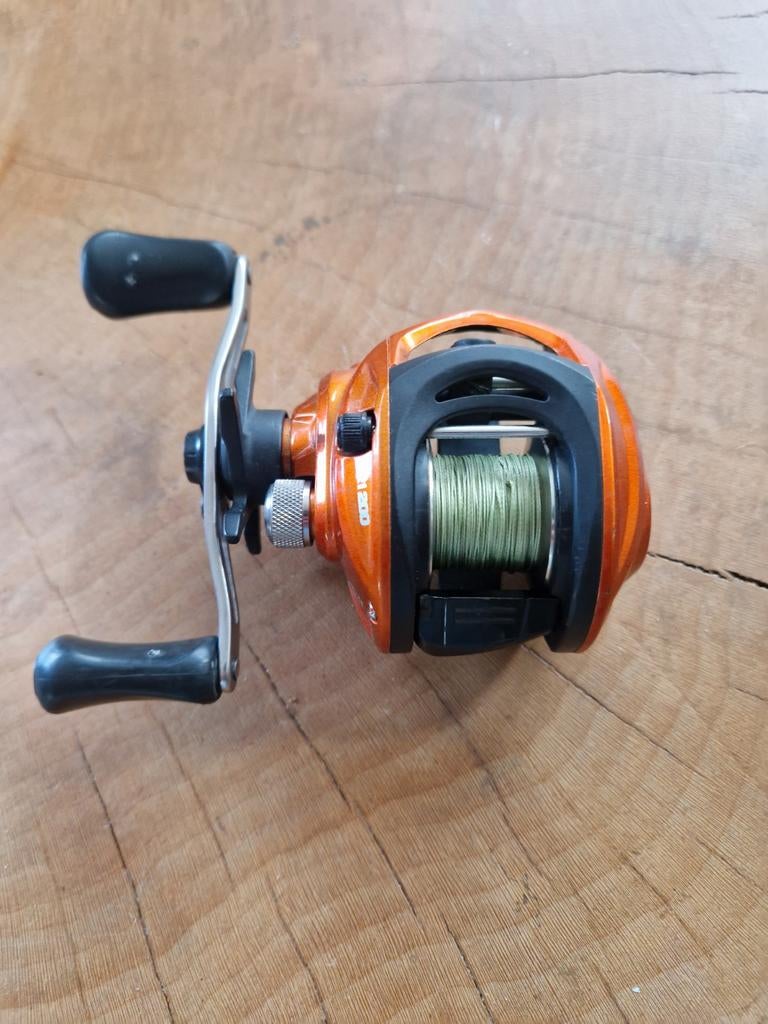 Reel molen, Watersport en Boten, Hengelsport | Roofvissen, Ophalen of Verzenden, Zo goed als nieuw, Molen