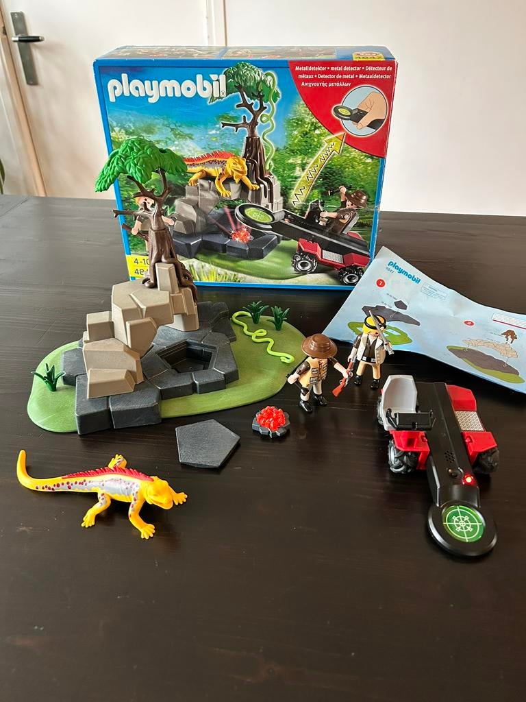Playmobil 4847 jungle avontuur set. In doos, Kinderen en Baby's, Speelgoed | Playmobil, Ophalen of Verzenden, Zo goed als nieuw