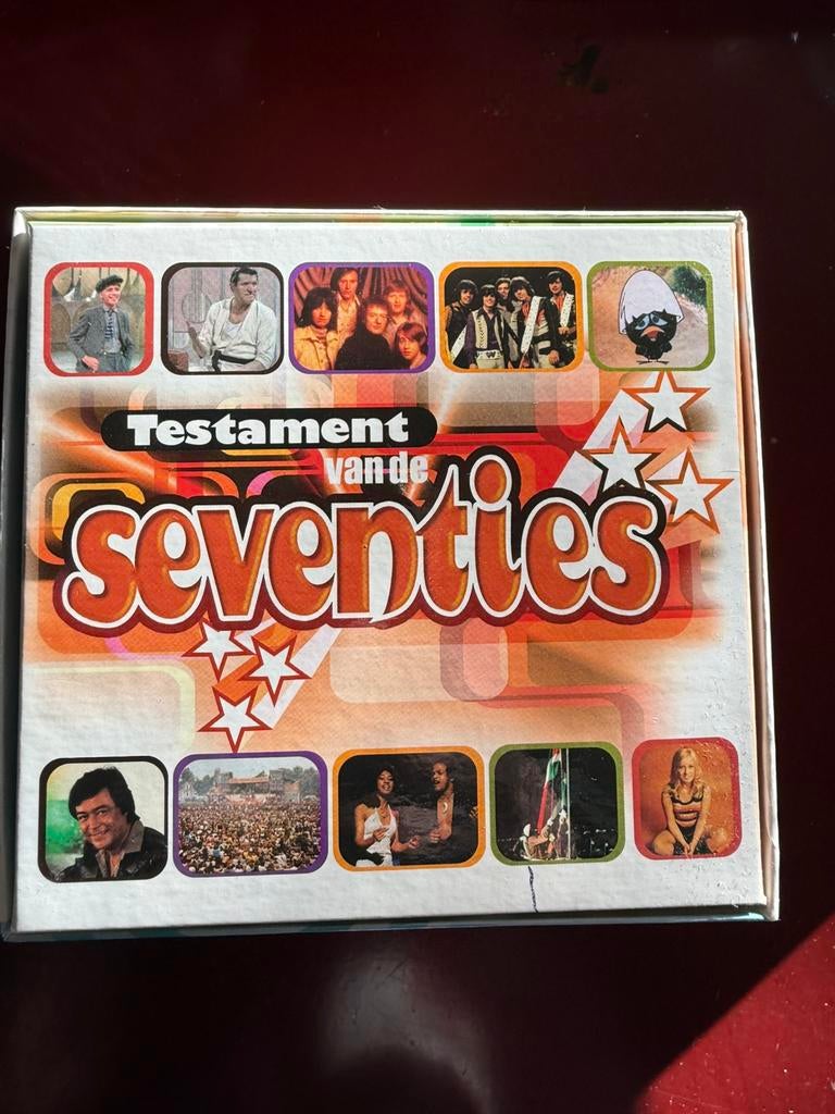 10 cd met 5 dvd box set testament van de seventies, Ophalen of Verzenden, Zo goed als nieuw