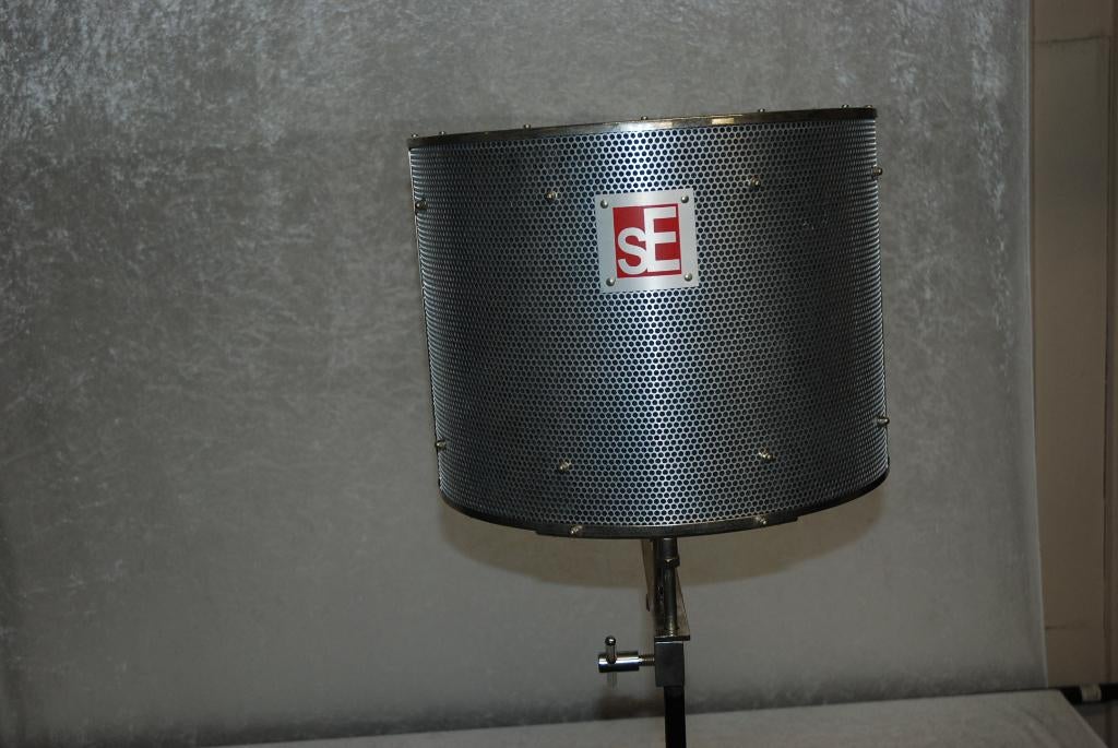 SE Condensator microfoon met scherm en standaard <25252381>, Gebruikt, ., SE, .