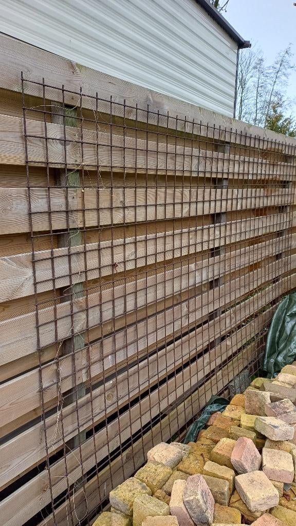 Beton netten, Doe-het-zelf en Verbouw, Metalen, Ophalen, Gebruikt, IJzer