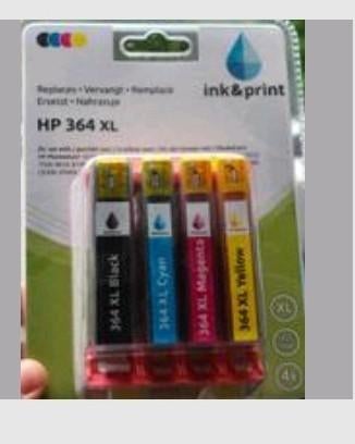 Hp printer 4 kleur inkt  364 XL, Ophalen, Nieuw