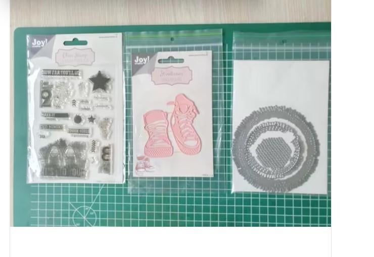 Streetwear - Joy!Crafts Scrappapier, mallen en stempels, Ophalen of Verzenden, Zo goed als nieuw, Overige thema's, Pons of Mal