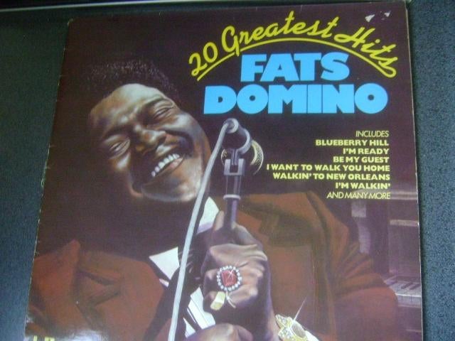 fats domino--20 greatest hits, 1960 tot 1980, Gebruikt, Ophalen of Verzenden, 12 inch
