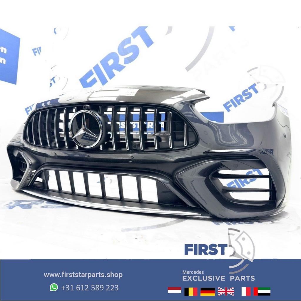 BUMPER W206 C63 AMG VOORBUMPER C KLASSE ORIGINEEL A206885940, Gebruikt, -, Voor, Ophalen of Verzenden