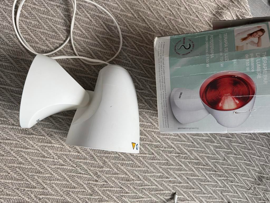Beurer Infraroodlamp - Voor warmtetherapie en ontspanning, Ophalen of Verzenden, Gebruikt, Overige typen