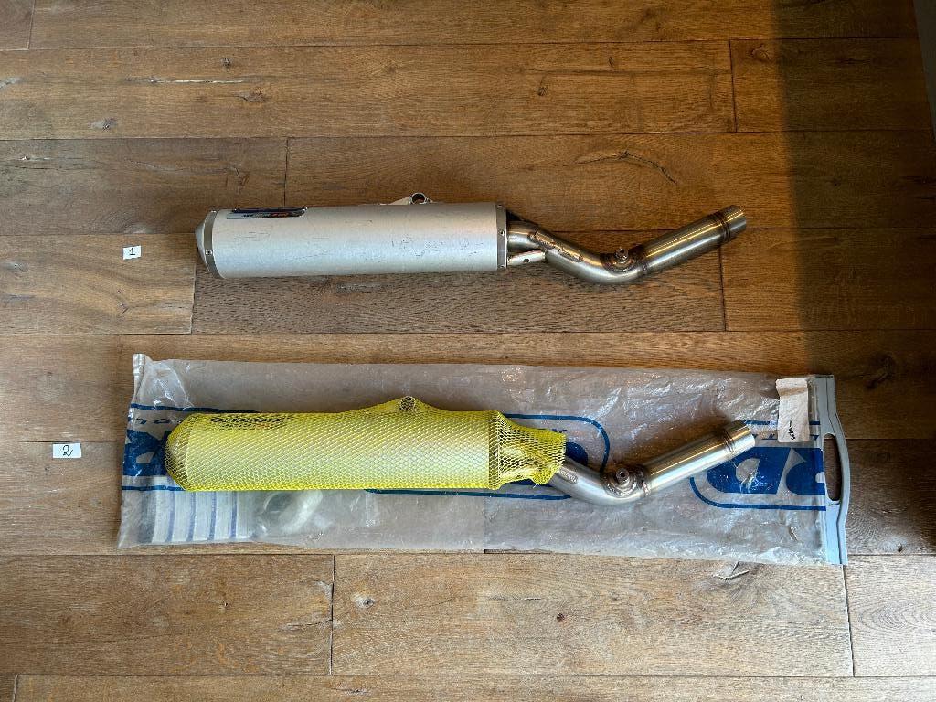CRD slip-on demper / uitlaat Honda CRF 450 2004-2005, Ophalen of Verzenden