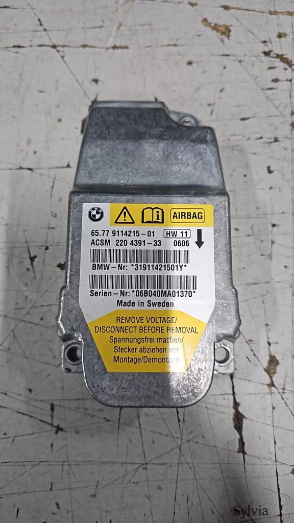 Airbag module BMW 5 serie E60 65779114215 9114215, Gebruikt, -, -, Ophalen of Verzenden