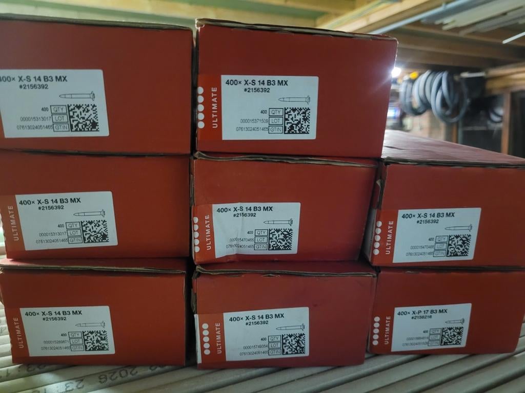 Hilti bx3 nagels 3200 stuks, Ophalen of Verzenden, Nieuw, Minder dan 50 mm