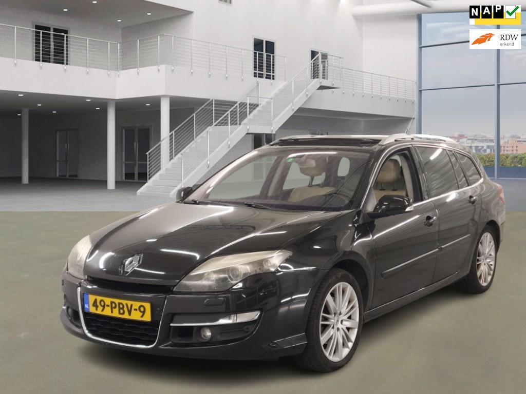 Renault Laguna Estate 2.0 T Initiale EXPORT, Navigatiesysteem, Gebruikt, 4 cilinders, Zwart