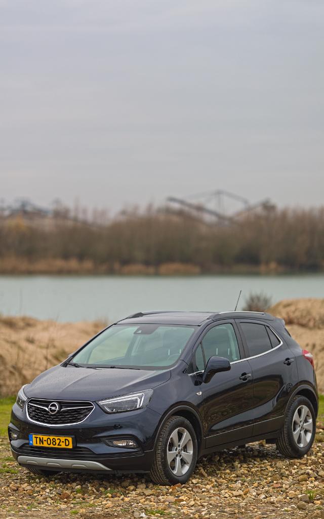 Opel MokkaX 1.4 Turbo 140pk Start/stop 2018 Blauw, Auto's, Voorwielaandrijving, Zwart, Blauw, 1200 kg