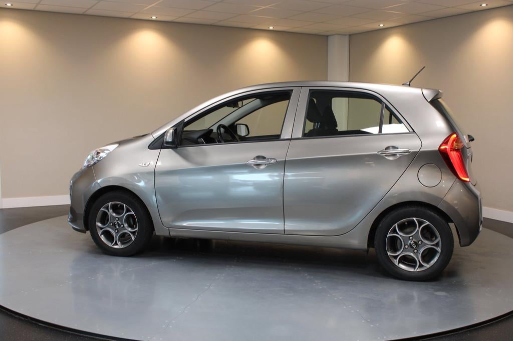 Kia Picanto 1.2 CVVT DynamicLine *Automaat* Climate|Cruise|P, Auto's, Gebruikt, 4 cilinders, Origineel Nederlands, Bedrijf