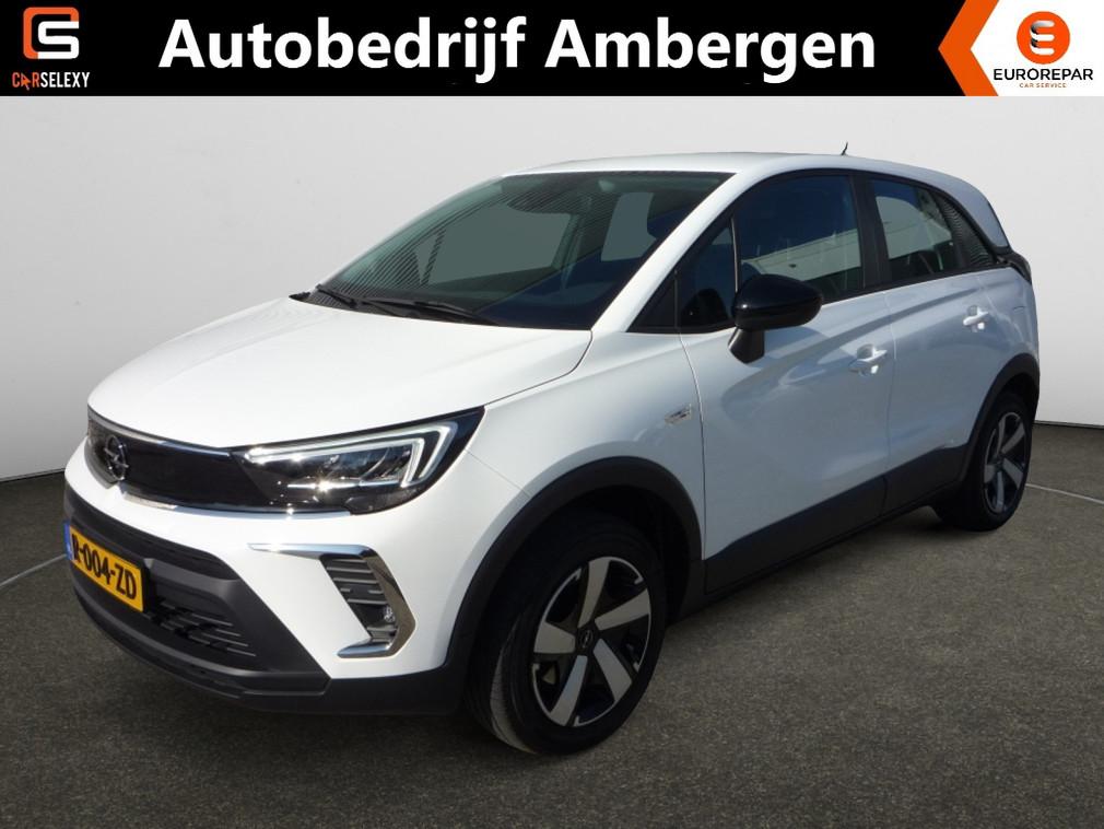 Opel Crossland 1.2 Turbo (110Pk) Edition+ Trekhaak Winterpak, 12 maanden, Gebruikt, 1199 cc, Wit