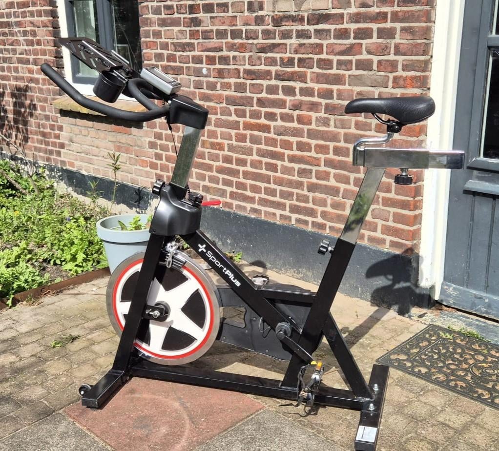 SportPlus indoor spinbike SP-SRP-2100-i, Ophalen, Zo goed als nieuw, Spinningfiets