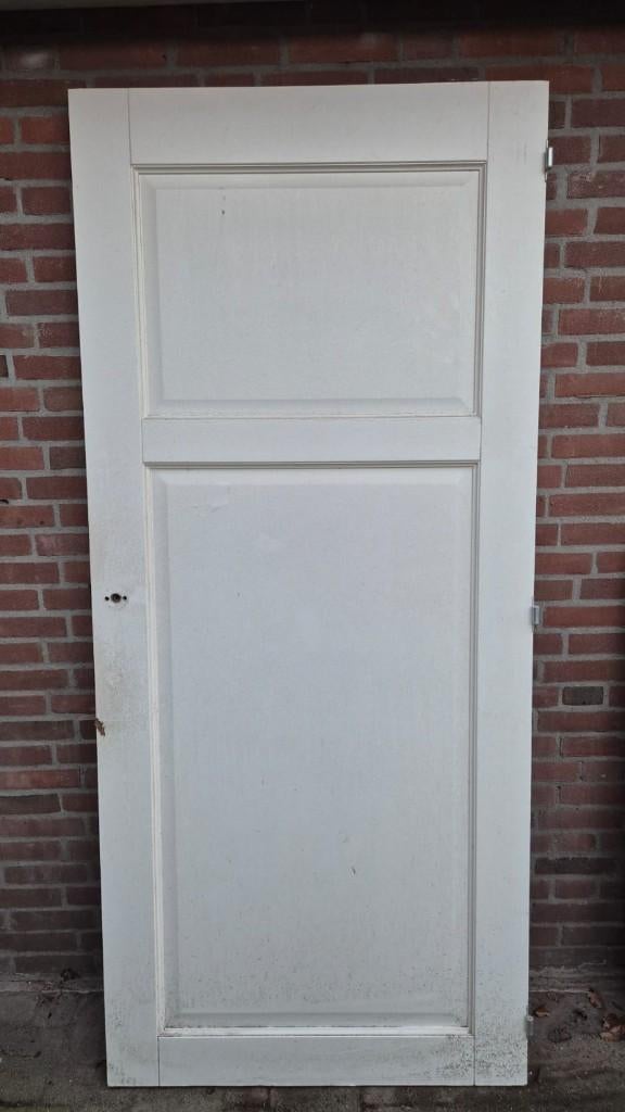 Diversen houten deuren & kozijn - zie omschrijving, Ophalen, Gebruikt, 80 tot 100 cm, Binnendeur