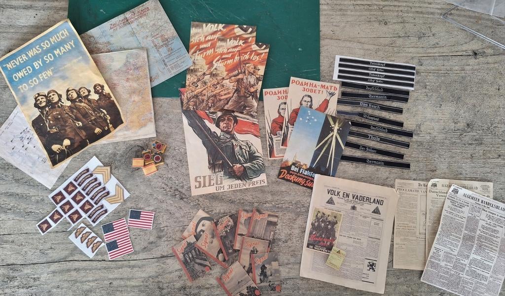 Dragon DID 1/6 bonte verzameling., Ophalen of Verzenden, Nederland, Embleem of Badge