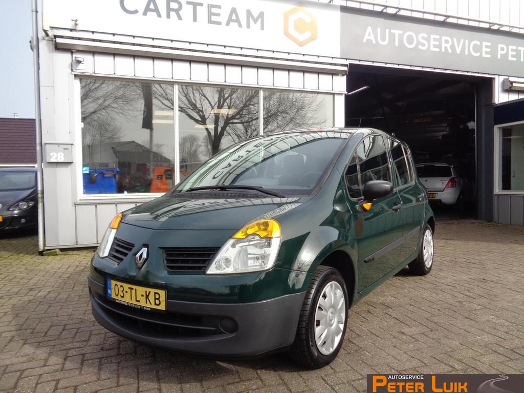 Renault Modus 1.2-16V Accès, Stof, Gebruikt, Zwart, 4 cilinders
