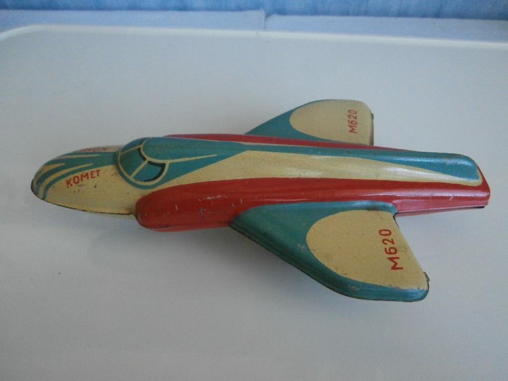 Vintage Blikken Komet  M620 ruimteschip jaren "50, Ophalen of Verzenden