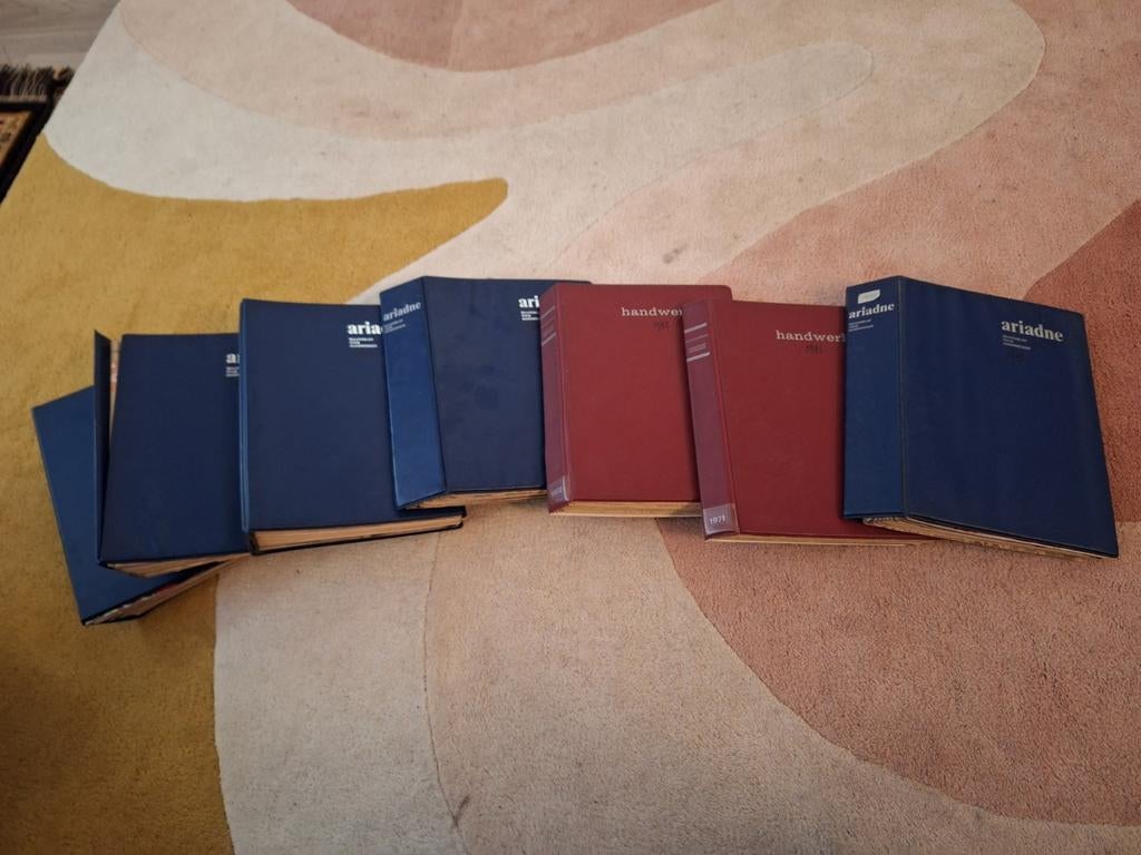 7 bundel Ariadne 1971-1977, Ophalen of Verzenden, Gebruikt, Breien of Haken, Patroon of Boek