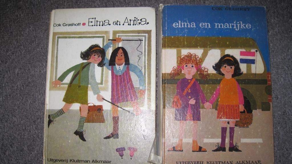 Elma en Anita door Cok Grashoff , Non-fictie, Ophalen of Verzenden, Zo goed als nieuw, Cok Grashoff 