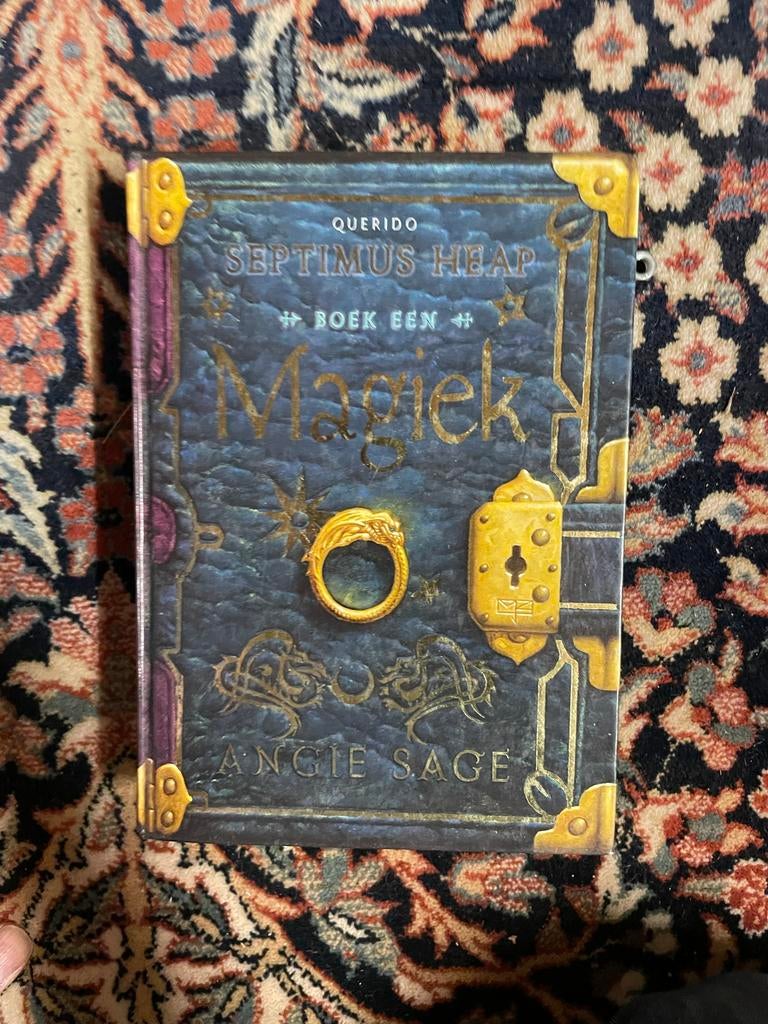 Septimus Heap Boek Een: Magiek - Angie Sage, Boeken, Ophalen of Verzenden, Zo goed als nieuw