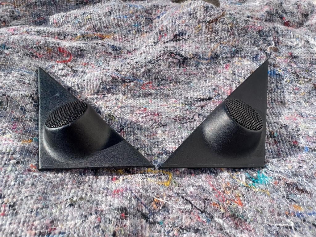 BMW e30 tweeters spiegeldriehoeken., Gebruikt, -, -, Ophalen of Verzenden