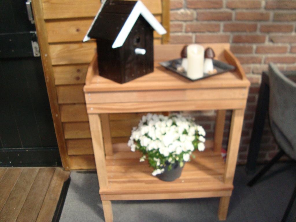 hardhouten oppottafel, Ophalen, Nieuw