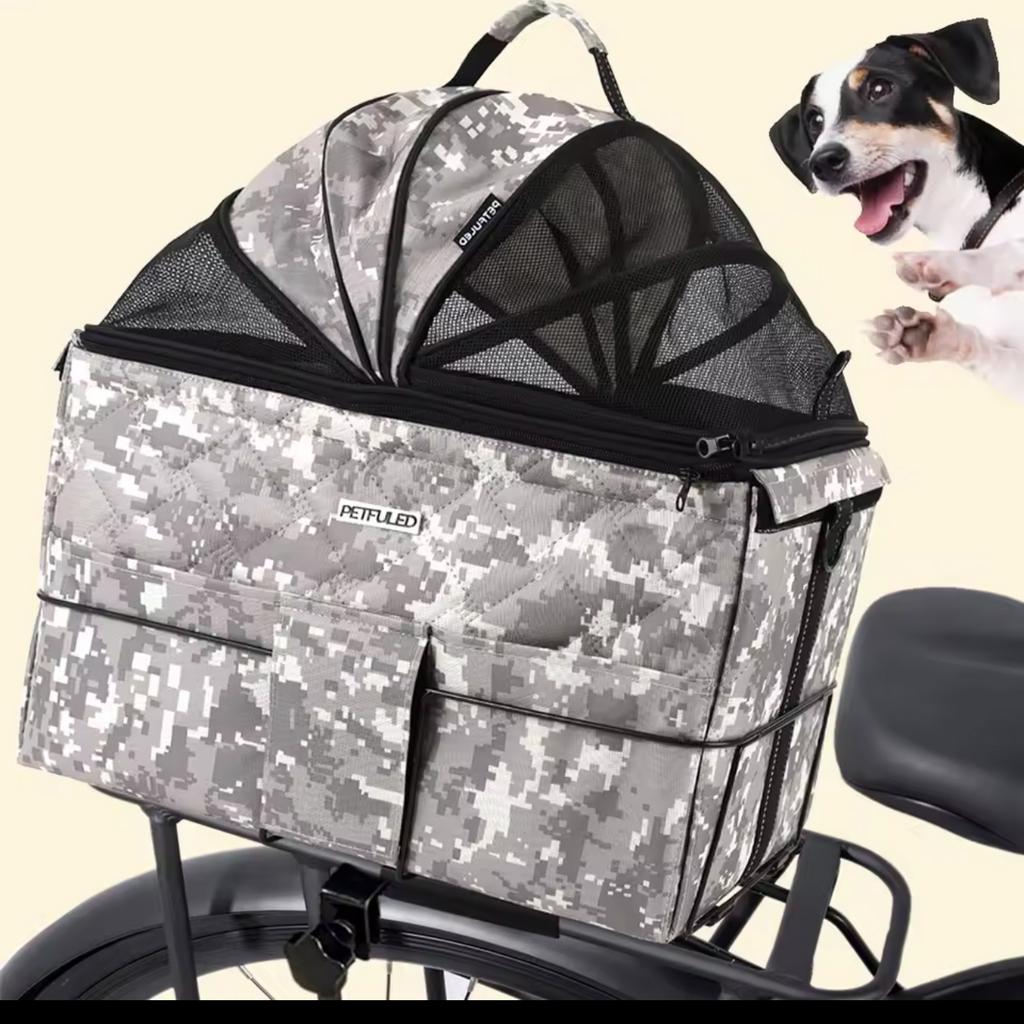 Fietsmand voor klein hondje, Ophalen, Zo goed als nieuw, Fietsmand